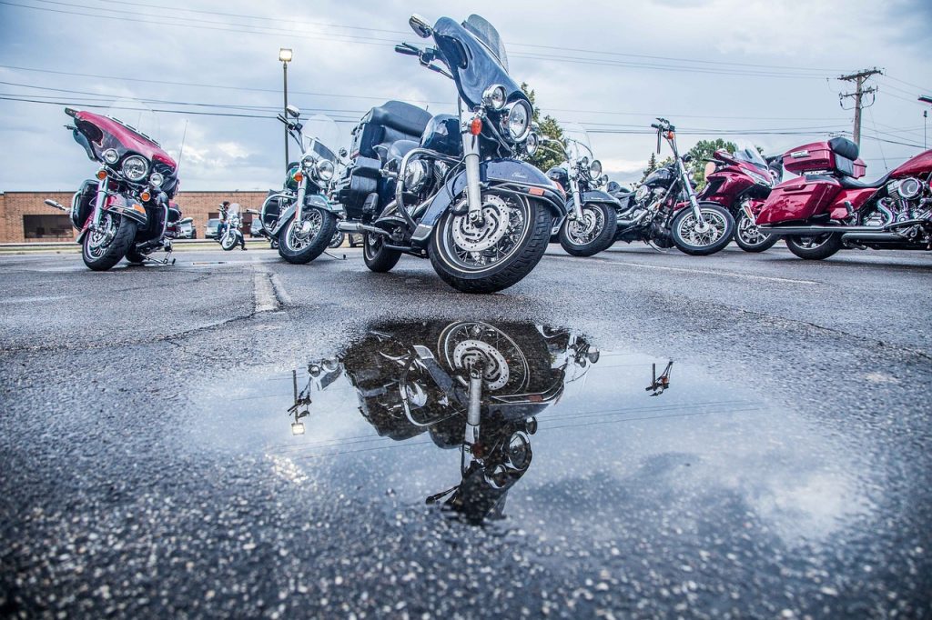 aquaplanagem motocicletas